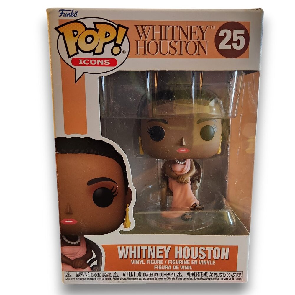 Funko Pop! Icons: Whitney Houston #25 Debut Vinyl Figure